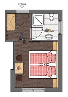 Plan Doppelzimmer